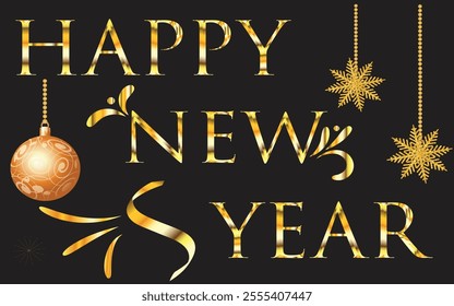 
"Happy New Year" is a cheerful and heartfelt greeting exchanged to celebrate the beginning of a new year. It expresses good wishes for the year ahead, often accompanied by hopes for happiness, prospe