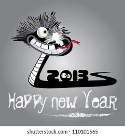 Happy New Year! cheerfully