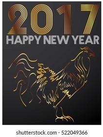 happy new year.  chicken year 