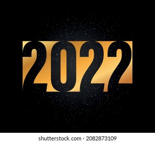Happy New Year. christmas greeting background, graphic, vector, banner. Lettering text for Happy New Year.