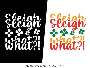 Happy New Year Christmas Typography Vector Text Effect Design