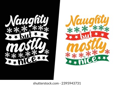 Happy New Year Christmas Typography Vector Text Effect Design