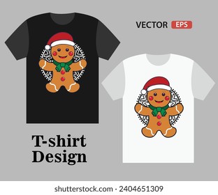 Happy new year concept design for T-shirt. Character design.