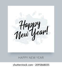 Happy New Year creative design.