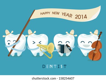 Happy new year dentist