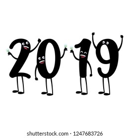 Happy new year design
