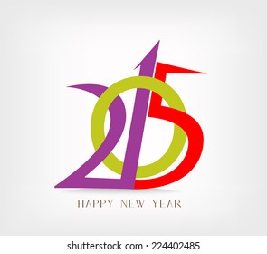Happy new year design