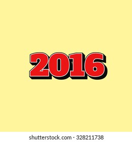 Happy new year design
