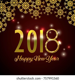 Happy new year design