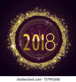 Happy new year design