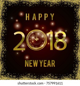 Happy new year design