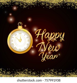 Happy new year design