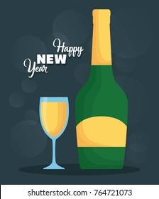 Happy new year design