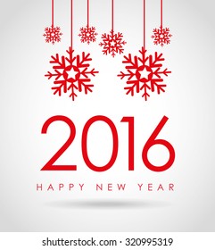 happy new year design, vector illustration eps10 graphic 