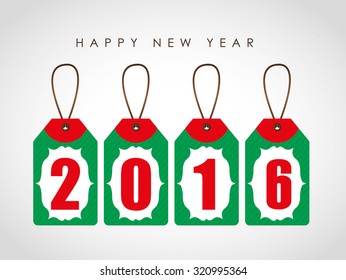 happy new year design, vector illustration eps10 graphic 