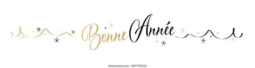 “Bonne année” : Happy new year in french language