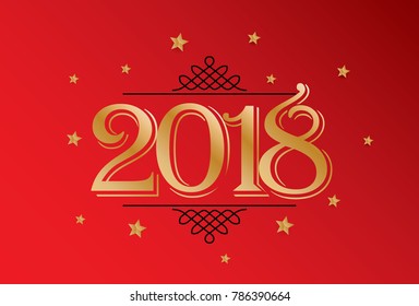 happy new year  with glitter on background