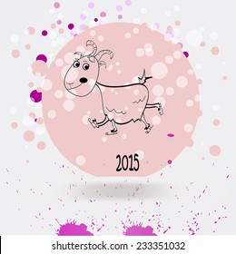 Happy New Year goat