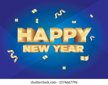 happy new year gold texture