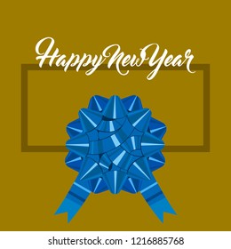 Happy new year graphic design. Vector illustration