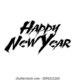 Happy new year graphics design