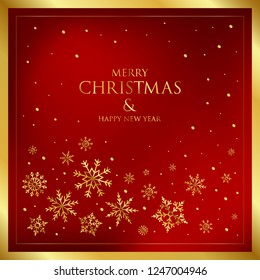 happy new year greeting card vector illustration