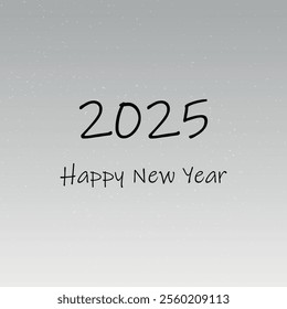 Happy new year greeting card. Abstract or vector background. 