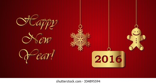 Happy New Year! - greeting card