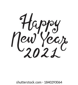 Felices saludos de Año Nuevo sin detalles innecesarios. Adecuado para postales, afiches, folletos, así como para imprimir y productos soberanos.