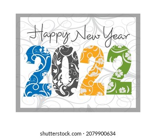 Happy New Year High Vector