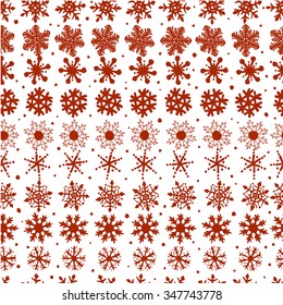 Happy New Year. Holiday pattern. Vector illustration