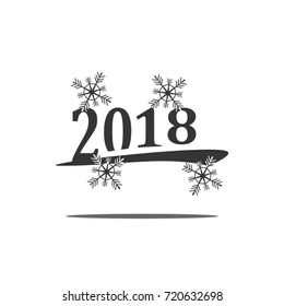 Happy New Year icon,vector