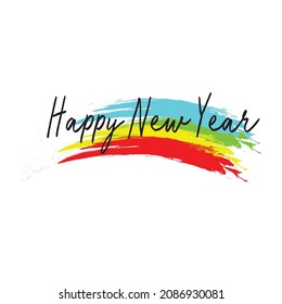 Happy New Year Illustration Vector