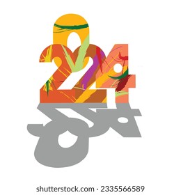 happy new year illustration vector