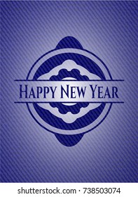 Happy New Year jean background