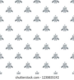 Happy new year lettering pattern vector seamless repeat for any web design