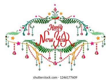 happy new year logo