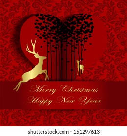happy new year and merry christmas