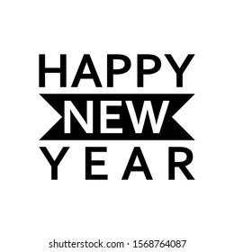 Happy New Year, Merry Christmas gift card with hand drawn elements, symbol. Happy 2020 New Year, Christmas gift card, greeting card, badge, poster, pattern, background. Vector holiday image, lettering