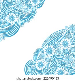 Happy new year merry christmas card vector illustration