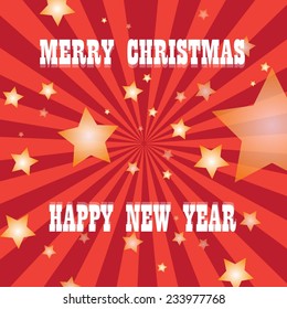 happy new year and merry christmas background 