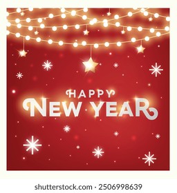 Happy New Year and Merry Christmas Set of posters, greeting cards, holiday covers. Elegant Xmas design in red and green colors with hand drawn christmas gift card. Vector illustrations.