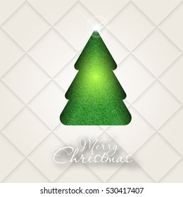 Happy New Year and Merry Christmas. Vector illustration