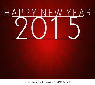 Happy new year message. Vector illustration.Merry Christmas holidays decoration.