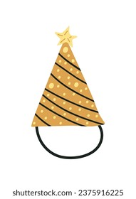 happy new year party cap isolated