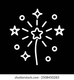 happy new year poppers in black ground
