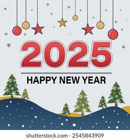 happy new year post design