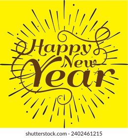 HAPPY NEW YEAR POST DESING 
