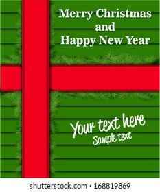 Happy New Year postcard