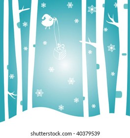 Happy New Year postcard